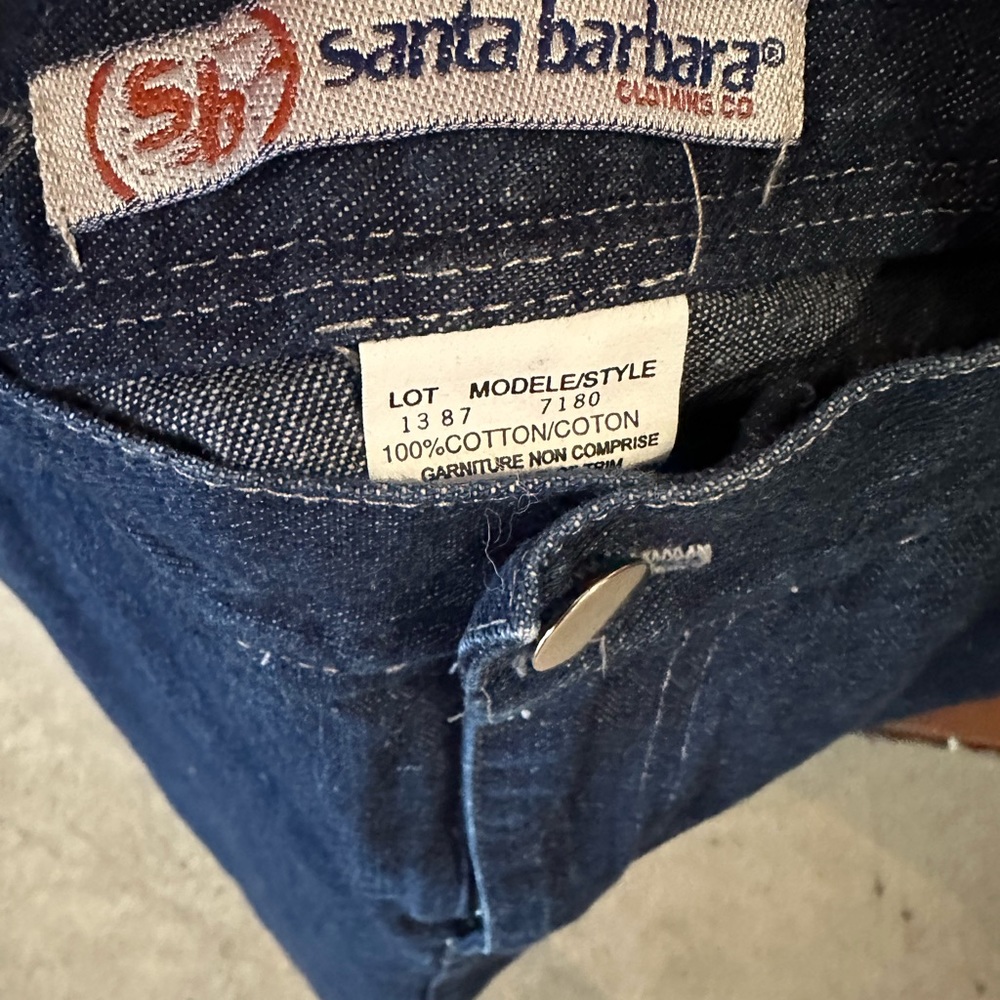 Y2K Jean skirt by Santa Barbara